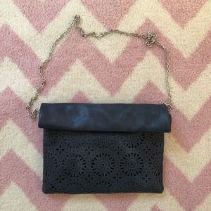 Navy blue crossbody bag